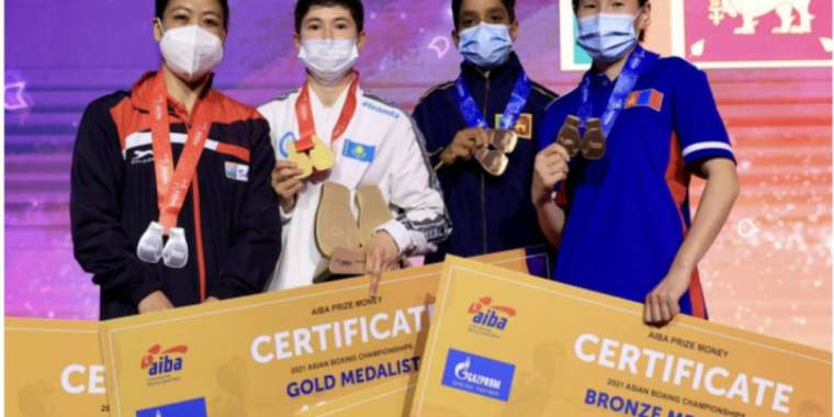 Қыздарымызда қырық медаль