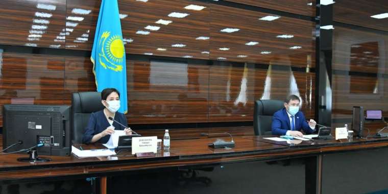 Тамара Дүйсенова Шымкент қаласына келді