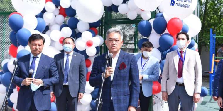 В ШЫМКЕНТЕ ОТКРЫЛИСЬ ДВЕ СПОРТИВНЫЕ ПЛОЩАДКИ