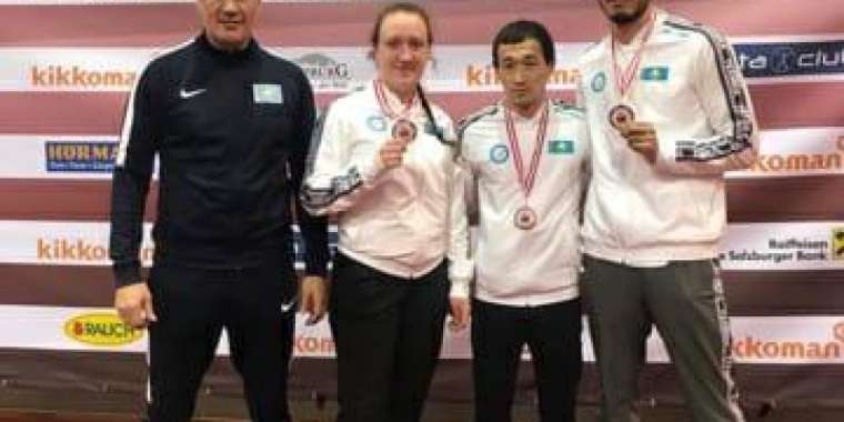 ТОКИО ОЛИМПИАДАСЫНЫҢ ЖОЛДАМАСЫ КАРАТЭШІ ЮЛДАШЕВ ПЕН БЕРУЛЬЦЕВАҒА БҰЙЫРДЫ