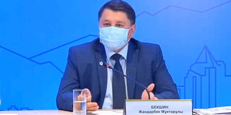 Бекшин вирустың өршуін антиваксерлерден көрді