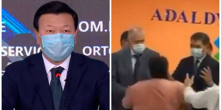 Цой министрлікке келген әйелдердің алдына неге шықпағанын түсіндірді