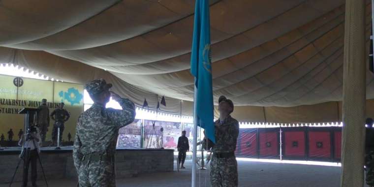 Қазақстан әскері Пәкістанда жаттығу жасап жатыр
