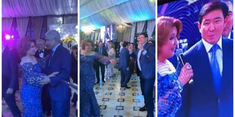 Тасмағамбетов, Берік Уәли мен Жақсылық Омар тойда жүр