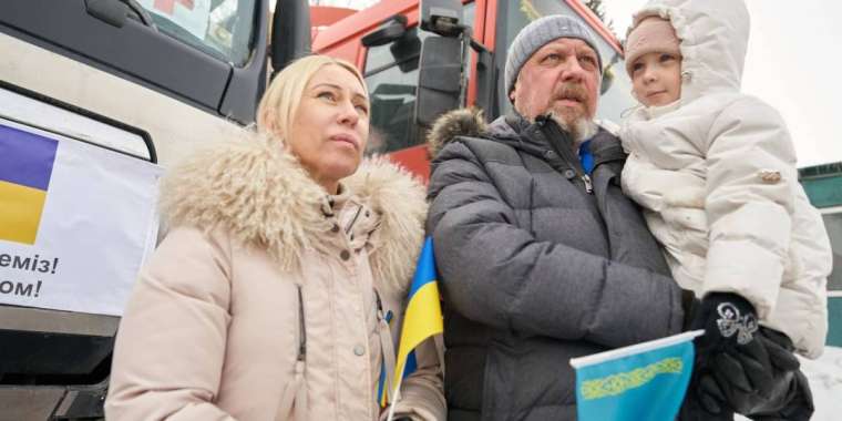 Қазақстан Украинаға гуманитарлық көмек жіберді