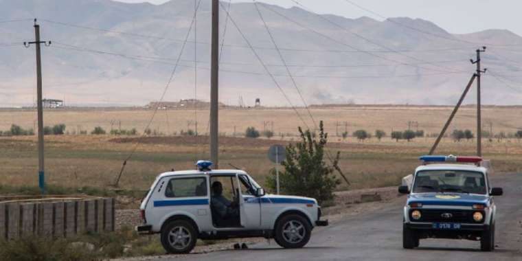 Байзақ ауданындағы әскери бөлімде қалған оқ-дәріні жою қайта жанданды