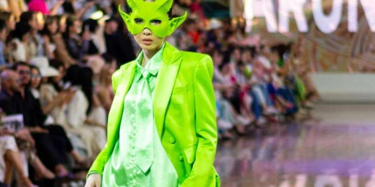 «Рога» и тематический восток. Фоторепортаж с Недели моды в Алматы