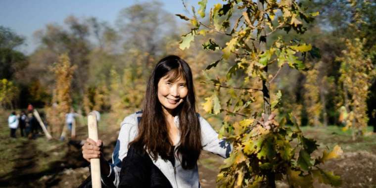 За активисткой Салтанат Ташимовой пришла полиция