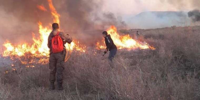 Мағауиннің ауылы өртеніп жатыр. Билік үнсіз