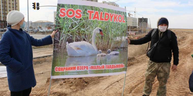 Как «испарялся» Талдыколь (ФОТО)
