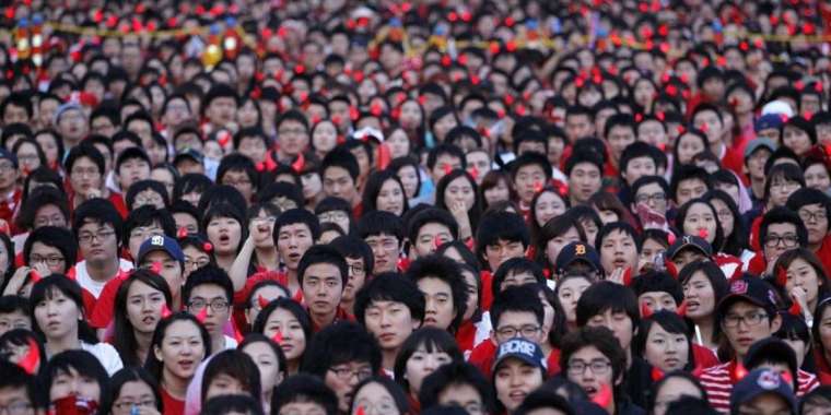 Қытай халқы санының 60 жылдан кейінгі азаюы