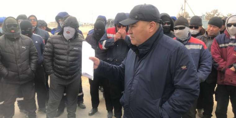 Маңғыстаулық компаниялар жолды жапқан тұрғындарға жұмыс ұсынды