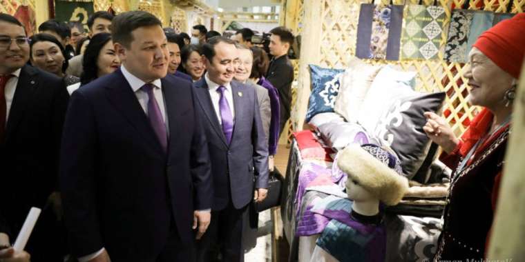 Ұлттық музейде палеонтология залы мен қолөнершілер орталығы ашылды