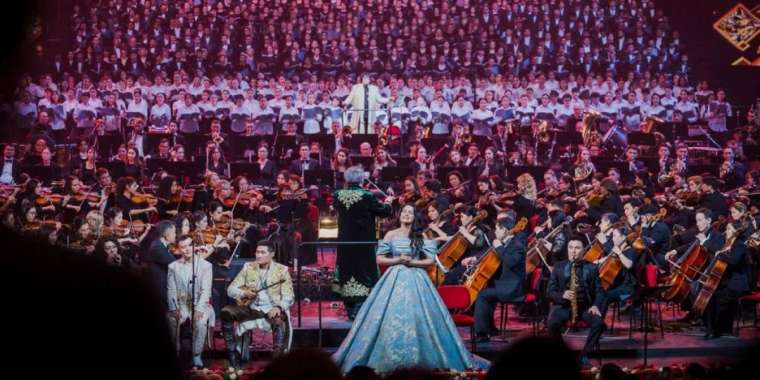 Мың музыкант бір сахнада. Төсбелгі жауған апта