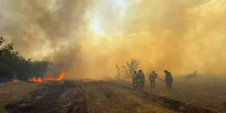 Батыс Қазақстанның бірнеше ауданы өртеніп жатыр