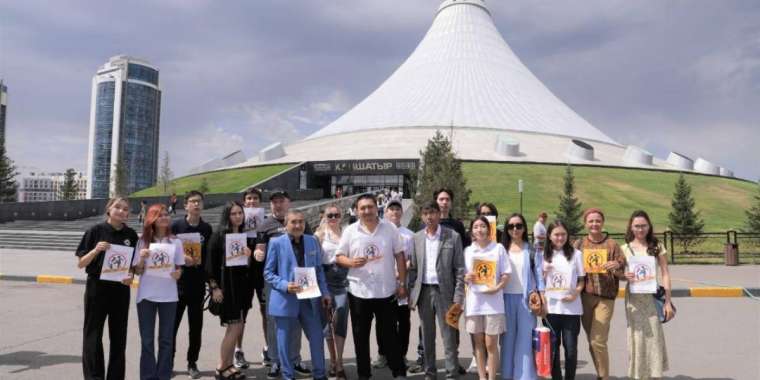 Қаланың мүлкін бірге қорғайық: Астанада «Тоқта, вандал» акциясы өтіп жатыр