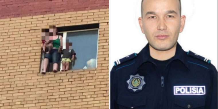 Астанчанка с двумя детьми решила выброситься из окна