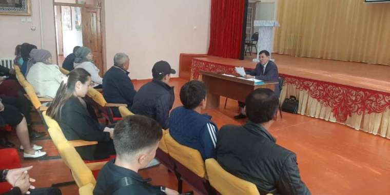 Түркістан  облысында сайлауға қатысушыларға сертификат тапсырылды