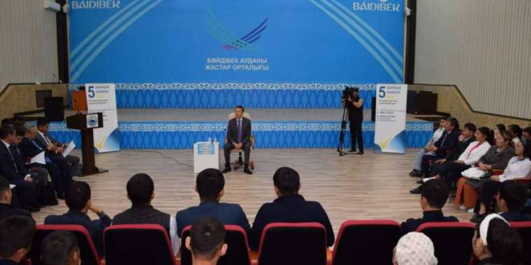 Түркістанға сайлау комиссиясының төрағасы келді