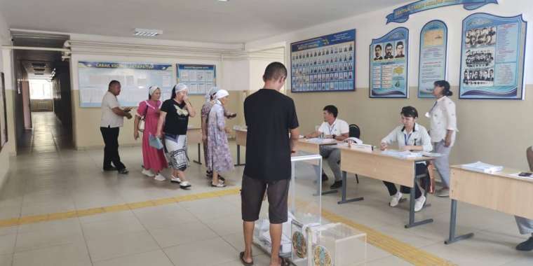 Түркістан облысында ауыл тұрғындары әкімді сайлады