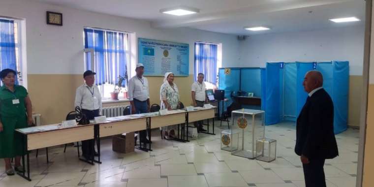 Қазығұрт ауданы Қызылқия ауыл округінің әкімі сайланды