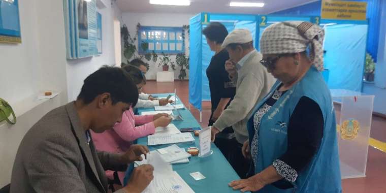 Түркістан облысында ауыл әкімін сайлау өтті 