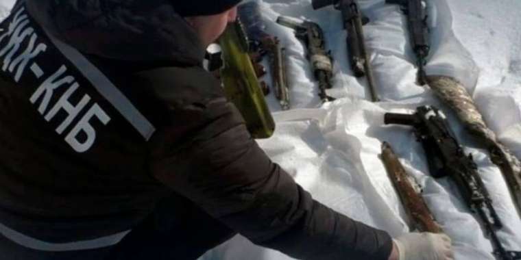 Қаңтар оқиғасы кезінде ұрланған қару-жарақ табылды