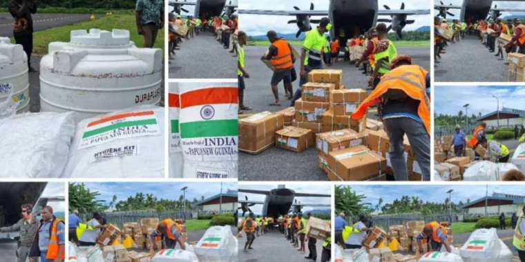 Индия направила Папуа-Новой Гвинее гуманитарную помощь в размере 1 миллиона долларов