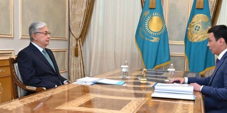 Тоқаев Антикор басшысы Асхат Жұмағалиды қабылдады