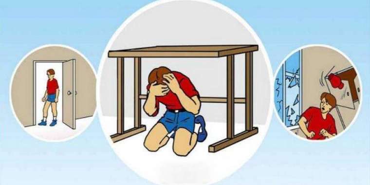 Жер сілкінісі кезінде не істеу керек? Министрлік ескертуі