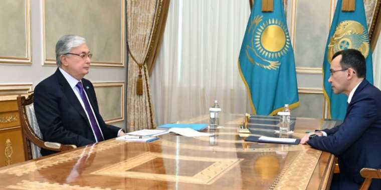 Мемлекет басшысы Мәулен Әшімбаевты қабылдады