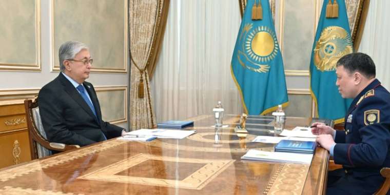 Тоқаев Ішкі істер министрін қабылдады