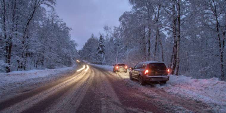 «Қалың тұман, көктайғақ»:  Автожолдағы жағдай