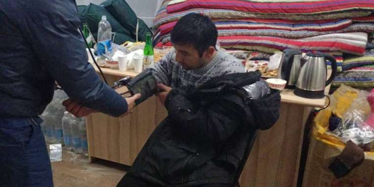 Амангелді ауданында шетел азаматы құтқарылды