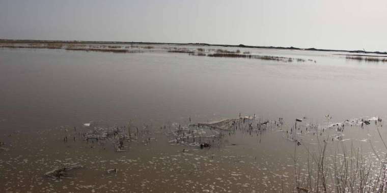 Құлсары қаласын қарғын су басты