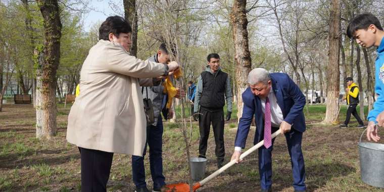 Жамбыл облысы «Таза Қазақстан» экологиялық акциясын қолдады