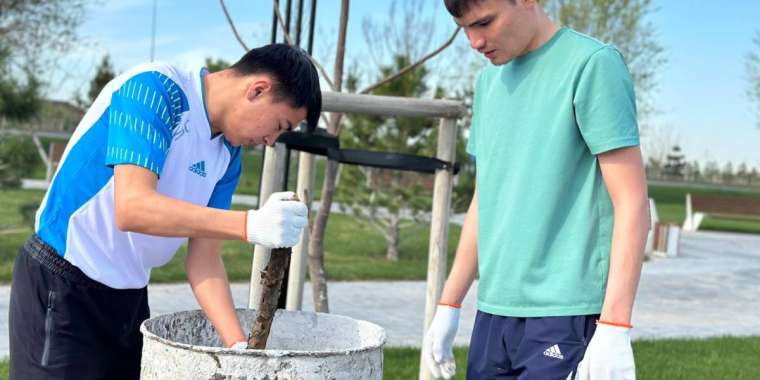 «Таза Қазақстан»: Республикалық акцияға түркістандық жастар  қосылды