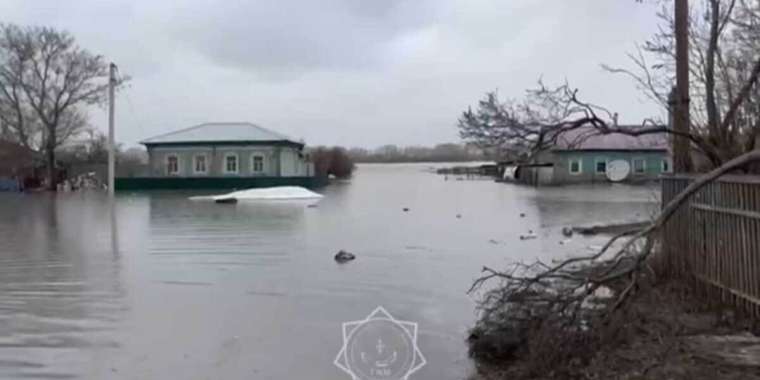Солтүстік Қазақстан облысында тасқын судың беті қайта бастады