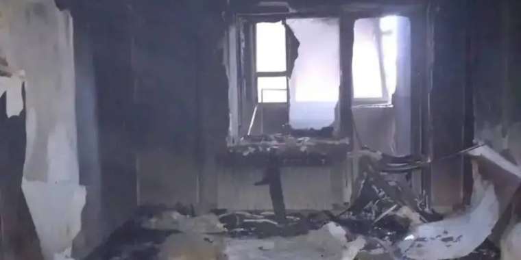 «Атырау облысында екі бала тірідей жанып кетті»: Полицейлер күдіктіні ұстады