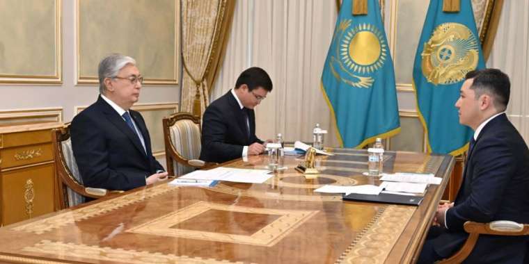 Президент «Астана» халықаралық қаржы орталығының басшысы қабылдады