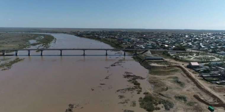 Жайық өзеніндегі су деңгейі тағы көтеріліп жатыр