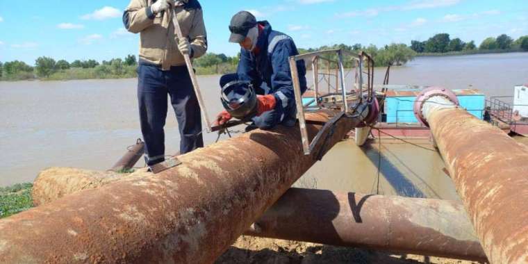 Атырау облысында тасқын суы шабындық алқабын суаруға жіберілді