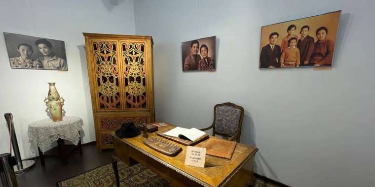 Алматы музейінде Өзбекәлі Жәнібековке көрме ашылды