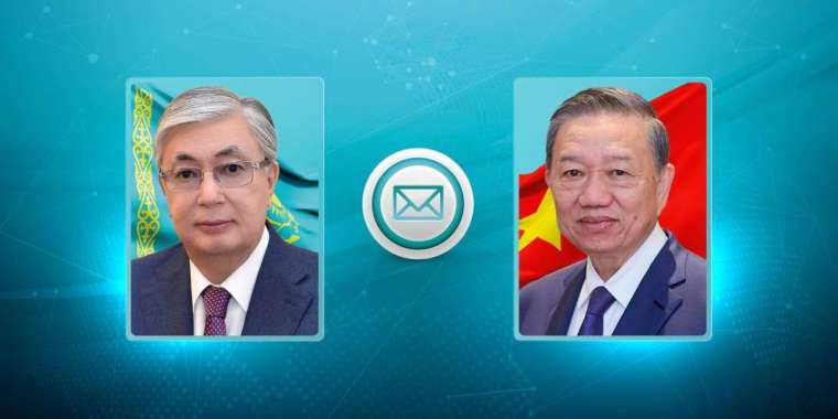 Тоқаев Вьетнам президентіне құттықтау жеделхатын жолдады