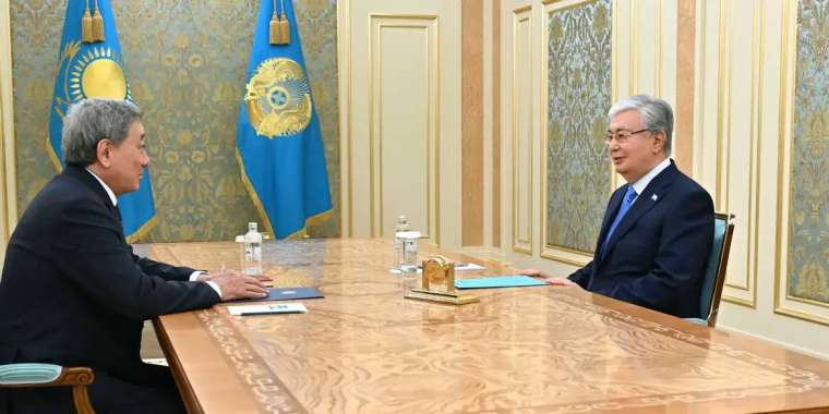 Президент Бақтықожа Ізмұхамбетовті қабылдады