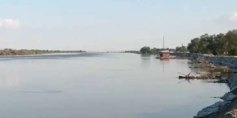 Жайық өзені Атырау қаласының аумағында да төмендей бастады