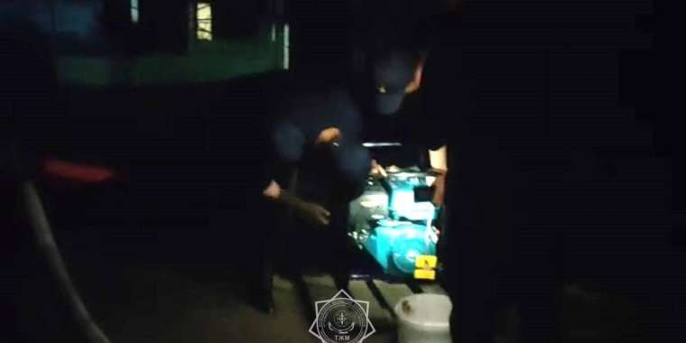 Ақмола облысында жаңбырдан кейін үйлерге су кірді