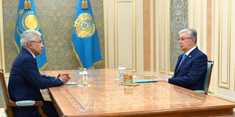 Президент Иманғали Тасмағамбетовті қабылдады