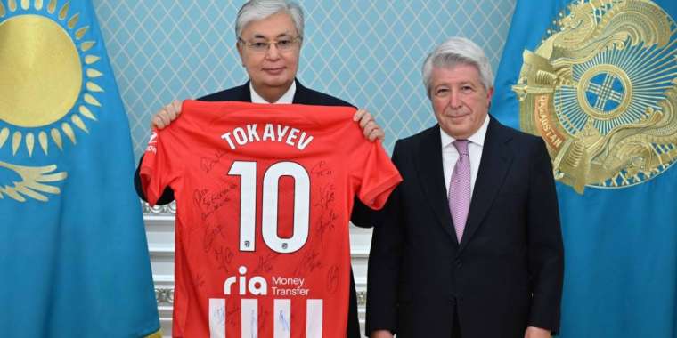 Алматы облысында «Атлетико Мадрид» футбол клубының академиясы ашылады