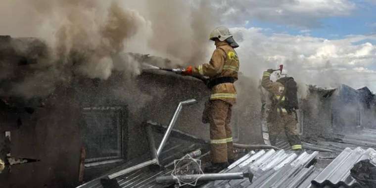 Алматыда қонақүйден өрт шықты